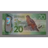 New Zealand 20 Dollars 2016 UNC