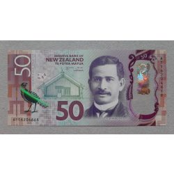 New Zealand 50 Dollars 2016 UNC