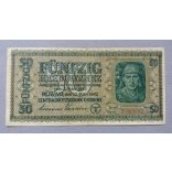 Ukraine 50 Karbowanez 1942 VF