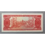 Uruguay 100 Pesos 1967 UNC