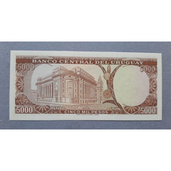 Uruguay 5000 Pesos 1967 UNC