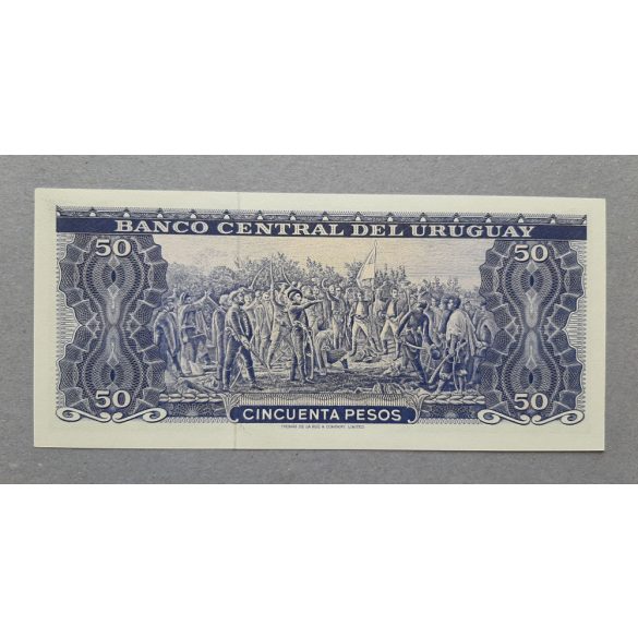 Uruguay 50 Pesos 1967 UNC