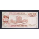 Uruguay 5 Nuevos Pesos 1975 Unc