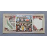 Uruguay 5000 Pesos 1983