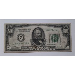 Usa 50 Dollars 1928 F