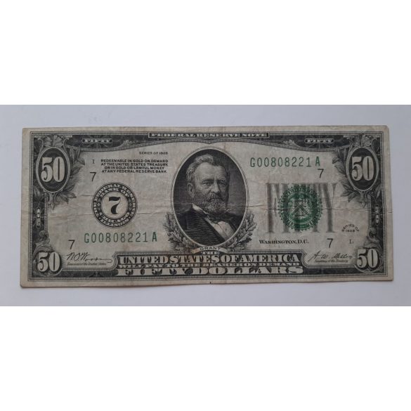 Usa 50 Dollár 1928 F