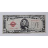 Usa 5 Dollars 1928 F