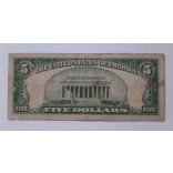 Usa 5 Dollars 1928 VG