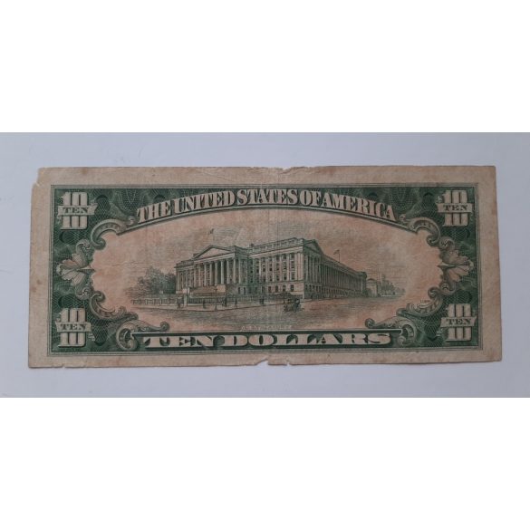 Usa 10 Dollars 1934 VG