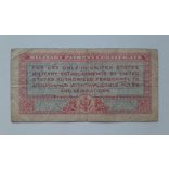 Usa 25 Cents 1947 Military Payment Certificate F