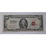 Usa 100 Dollars 1966 F