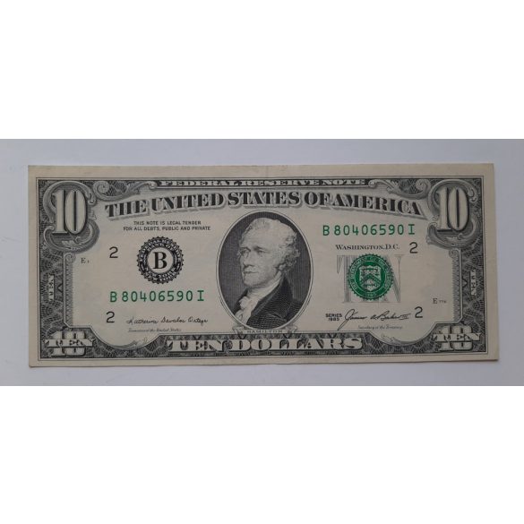 Usa 10 Dollars 1985 XF