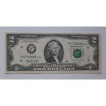 Usa 2 Dollars 1995 UNC