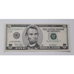 Usa 5 Dollars 2003 aUNC+