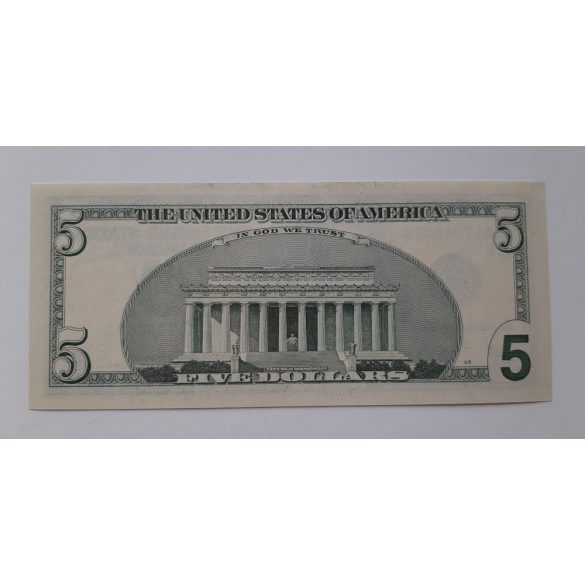 Usa 5 Dollars 2003 aUNC+