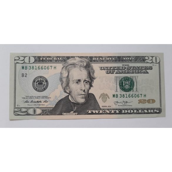 Usa 20 Dollars 2013 XF+