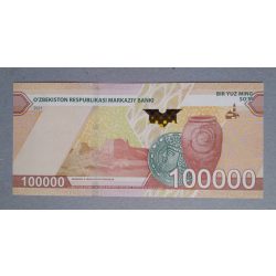 Üzbegisztán 100000 Som 2021 UNC