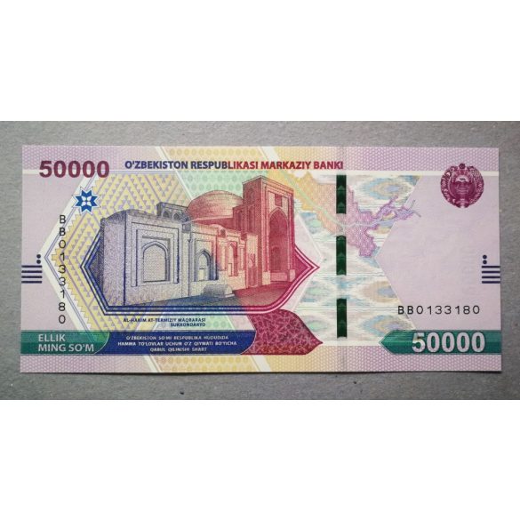 Üzbegisztán 50000 Som 2021 UNC