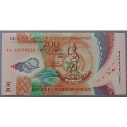 Vanuatu 200 Vatu 2014 UNC