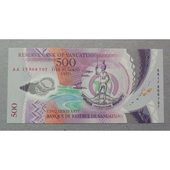 Vanuatu 500 Vatu 2017 UNC