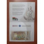 Vanuatu 1000 Vatu 2020 UNC emlék 40 éves függetlenség díszcsomagban