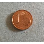 Vatikán 1 Euro Cent 2012 Benedek aUNC+