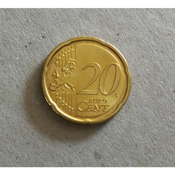 Vatikán 20 Euro Cent 2012 Benedek aUNC+