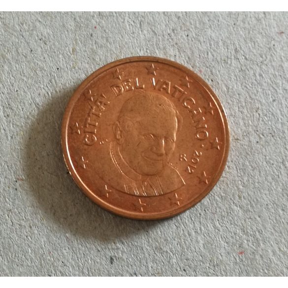 Vatikán 2 Euro Cent 2012 Benedek aUNC+