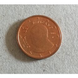 Vatikán 2 Euro Cent 2015 Ferenc aUNC+