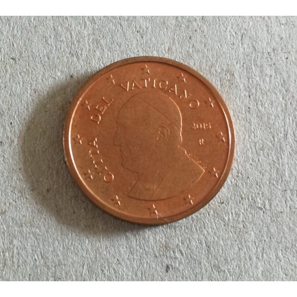 Vatikán 2 Euro Cent 2015 Ferenc aUNC+