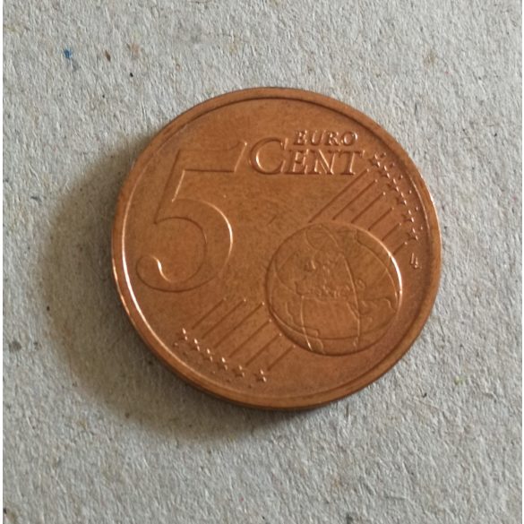 Vatikán 5 Euro Cent 2015 Ferenc aUNC+