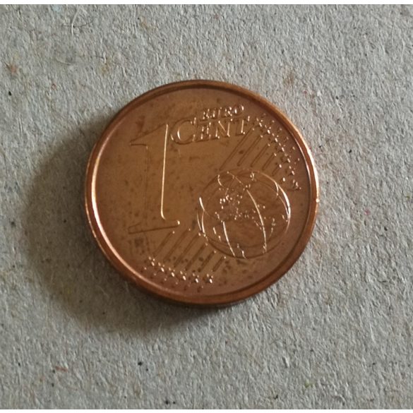Vatikán 1 Euro Cent 2017 aUNC+