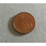 Vatikán 2 Euro Cent 2017 aUNC+