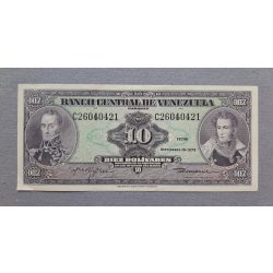 Venezuela 10 Bolivares 1979 VF