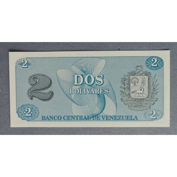 Venezuela 2 Bolivares 1989 Unc