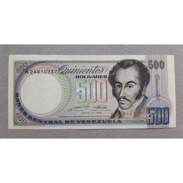 Venezuela 500 Bolivares 1990 UNC