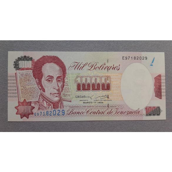 Venezuela 1000 Bolivares 1994 UNC