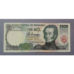 Venezuela 2000 Bolivares 1998 Unc