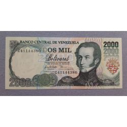 Venezuela 2000 Bolivares 1998 aUNC+