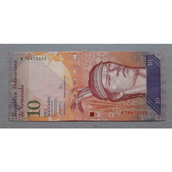 Venezuela 10 Bolivares 2007 UNC