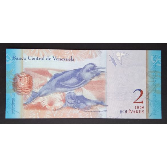 Venezuela 2 Bolivares 2007 Unc 