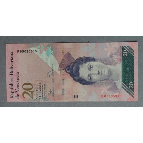 Venezuela 20 Bolivares 2011 Unc