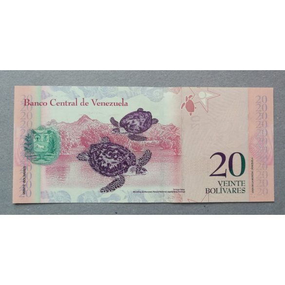Venezuela 20 Bolivares 2011 Unc