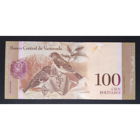Venezuela 100 Bolivares 2015 Unc