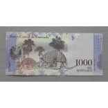 Venezuela 1000 Bolivares 2016 UNC