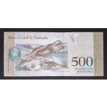 Venezuela 500 Bolivares 2016 Unc