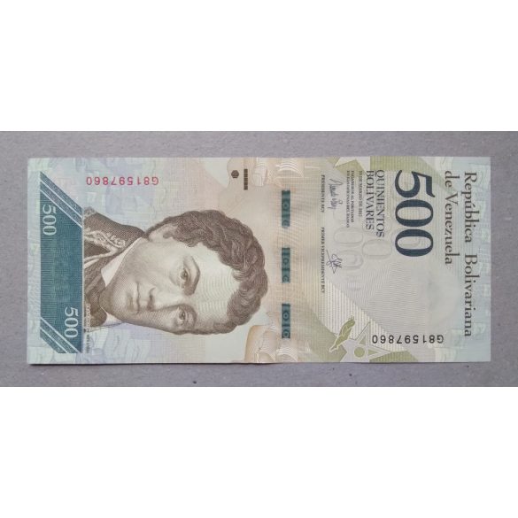 Venezuela 500 Bolivares 2017 Unc