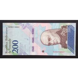 Venezuela 200 Bolivares 2018 Unc