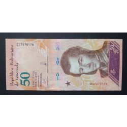 Venezuela 50 Bolivares 2018 UNC