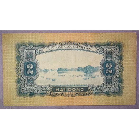 Vietnám 2 Dong 1958 F